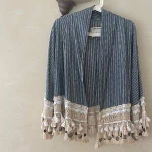 Zara Cardigan with Tassels Coins